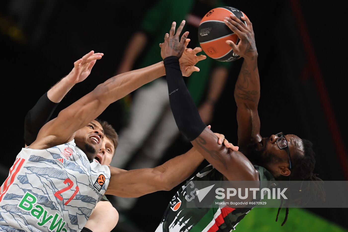 Russia Basketball Euroleague UNICS - Bayern