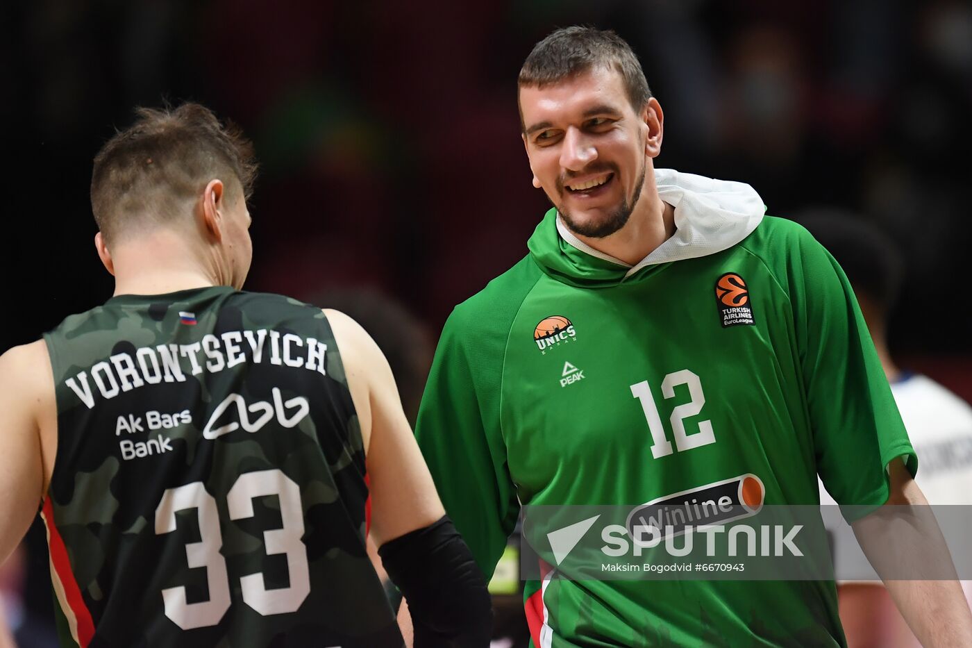 Russia Basketball Euroleague UNICS - Bayern