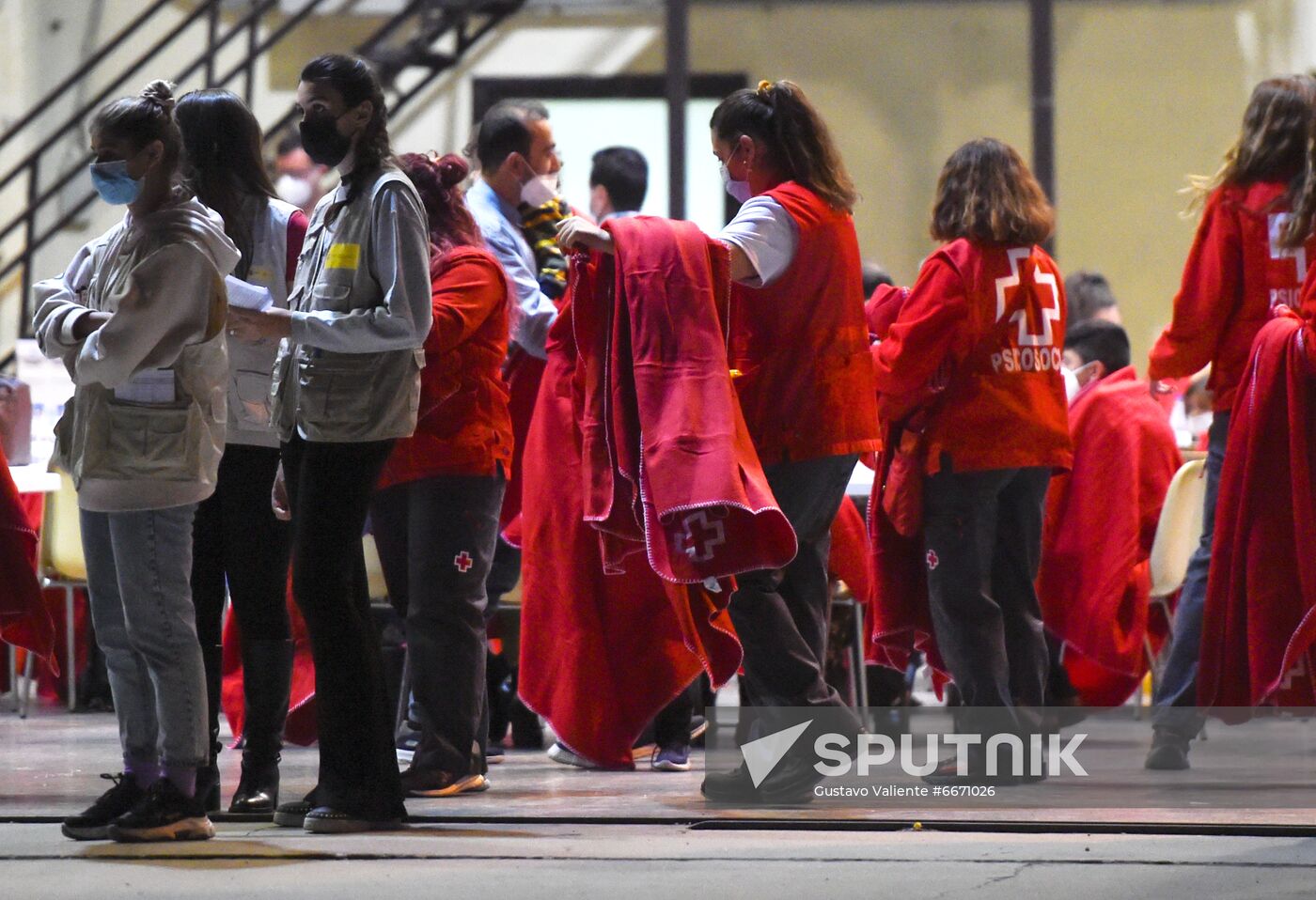 Spain Afghan Refugees