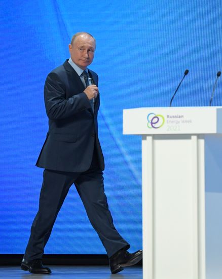 Russia Putin Russian Energy Week
