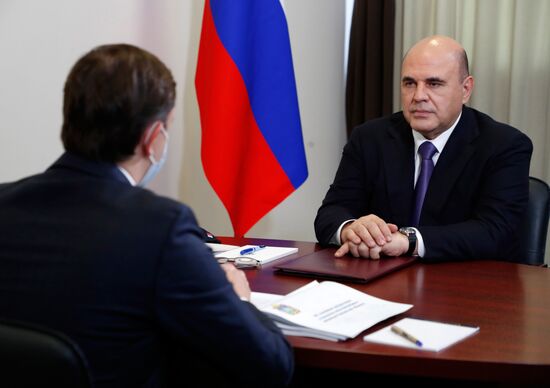 Russia Mishustin Central Federal District