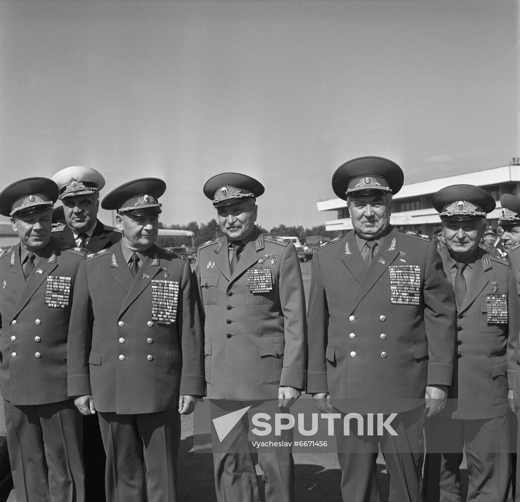 Delegation of People's Republic of Bulgaria visits USSR