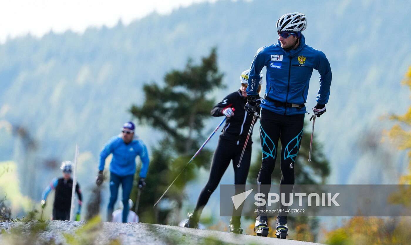 Austria Biathlon Russia Team Training