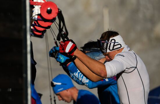 Austria Biathlon Russia Team Training