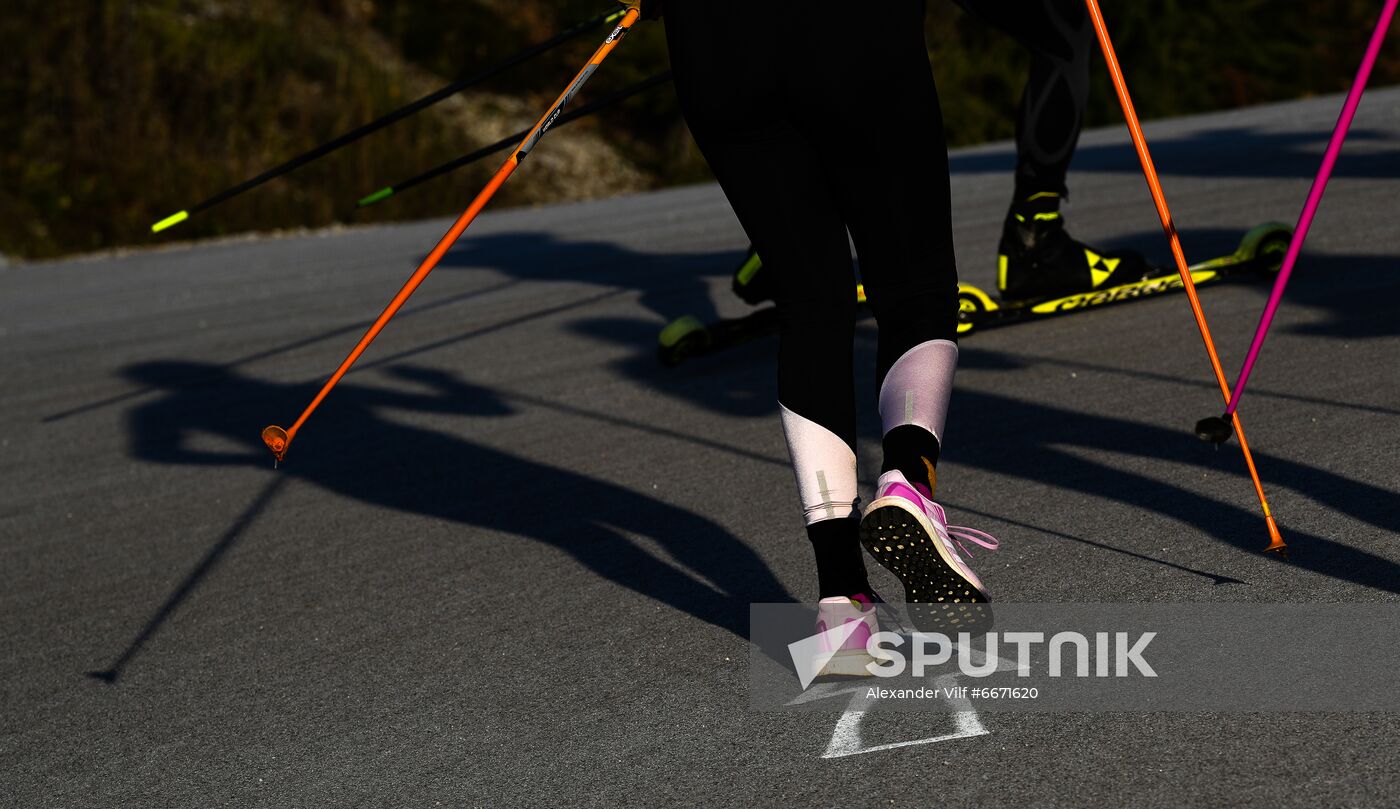 Austria Biathlon Russia Team Training