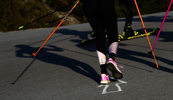 Austria Biathlon Russia Team Training