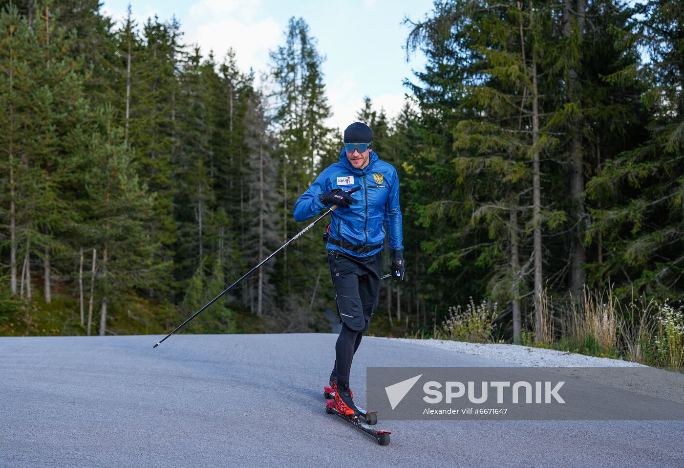 Austria Biathlon Russia Team Training