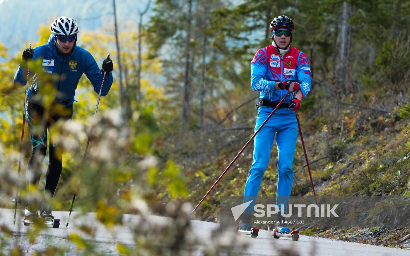 Austria Biathlon Russia Team Training