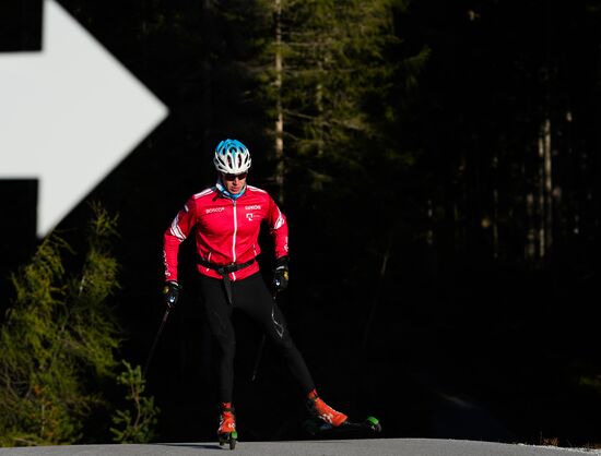 Austria Cross Country Skiing Russia Team Training