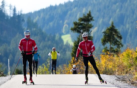 Austria Cross Country Skiing Russia Team Training