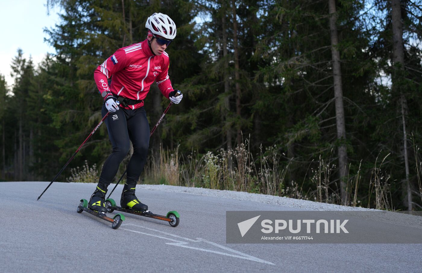 Austria Cross Country Skiing Russia Team Training