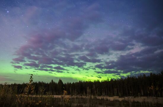 Russia Aurora Borealis