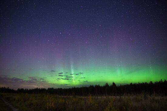 Russia Aurora Borealis