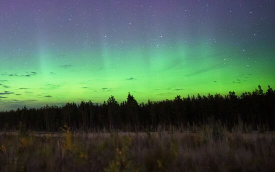 Russia Aurora Borealis