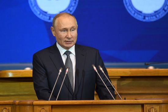 Russia Putin Northwestern Federal District