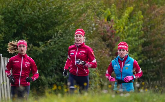 Austria Cross Country Skiing Russia Team Training