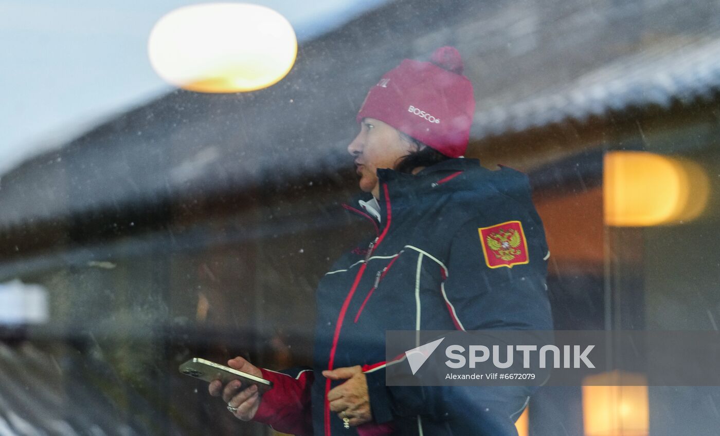 Austria Cross Country Skiing Russia Team Training