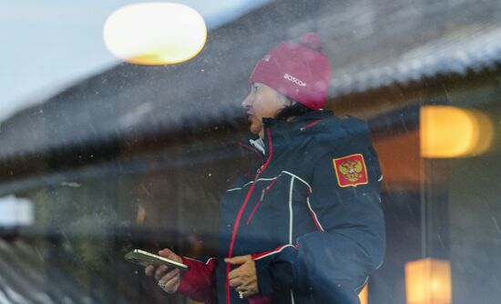 Austria Cross Country Skiing Russia Team Training
