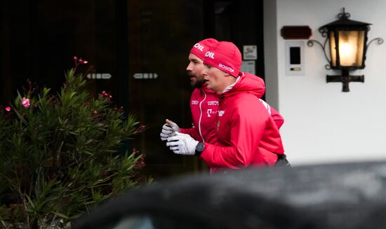 Austria Cross Country Skiing Russia Team Training