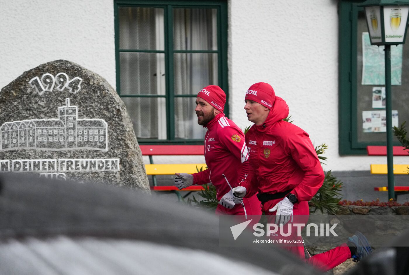 Austria Cross Country Skiing Russia Team Training