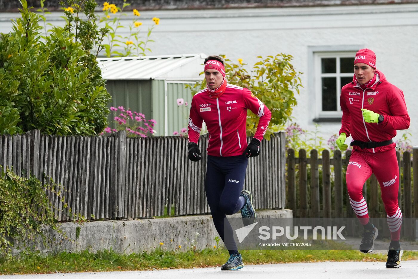 Austria Cross Country Skiing Russia Team Training