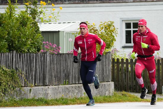 Austria Cross Country Skiing Russia Team Training