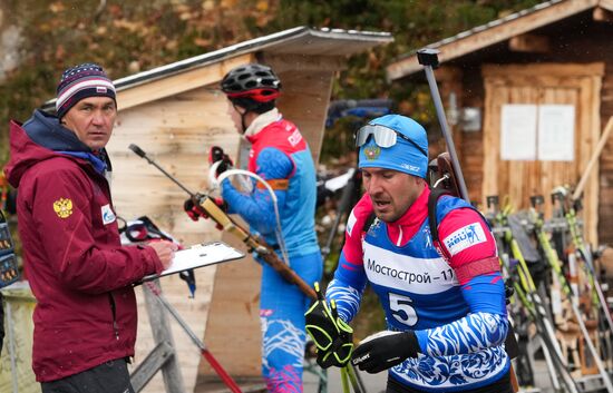 Austria Biathlon Russia Team Training
