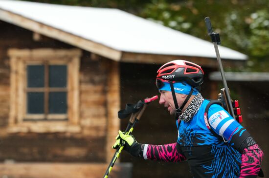 Austria Biathlon Russia Team Training