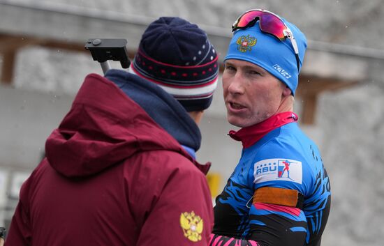 Austria Biathlon Russia Team Training