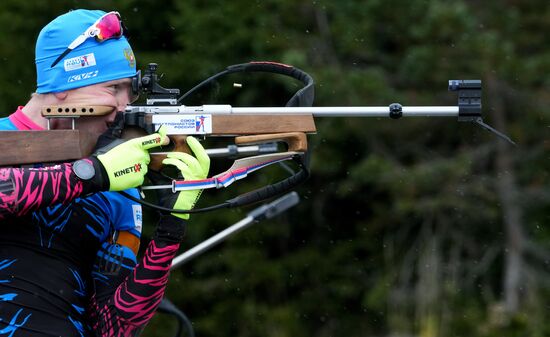 Austria Biathlon Russia Team Training