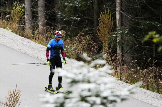 Austria Biathlon Russia Team Training