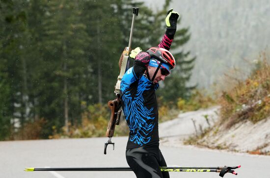Austria Biathlon Russia Team Training
