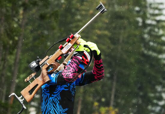 Austria Biathlon Russia Team Training