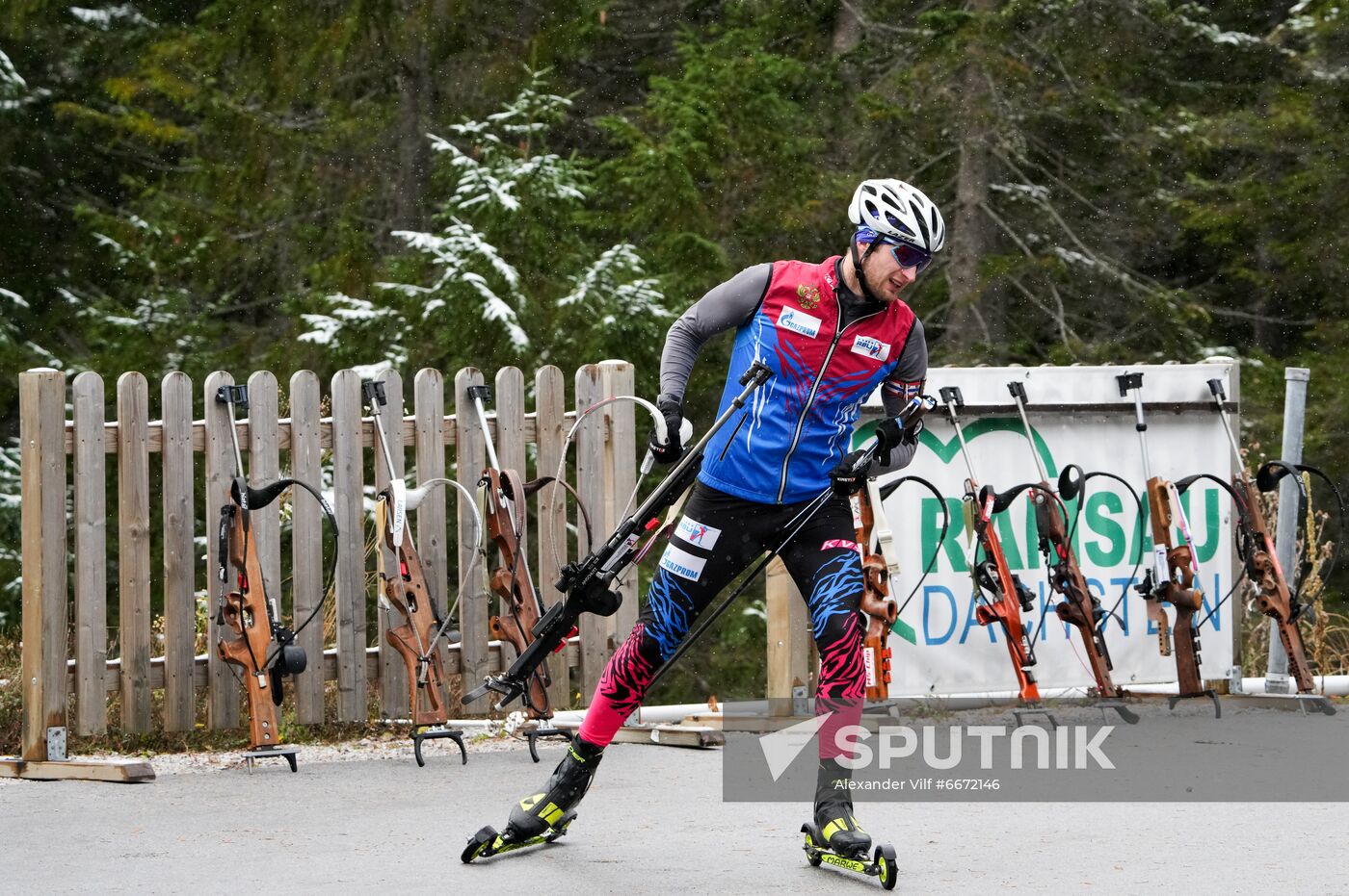 Austria Biathlon Russia Team Training