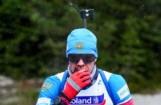Austria Biathlon Russia Team Training