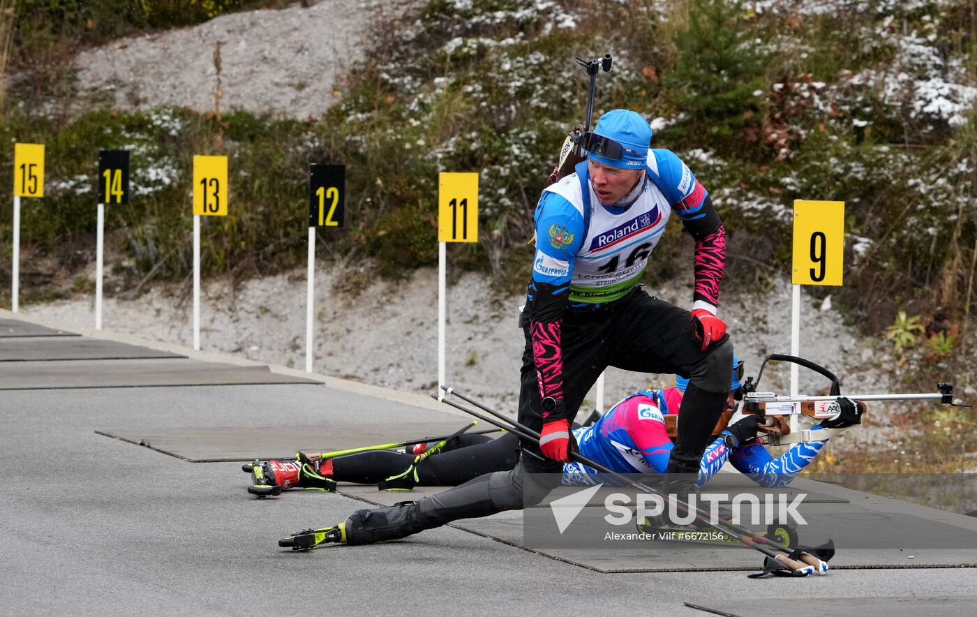 Austria Biathlon Russia Team Training