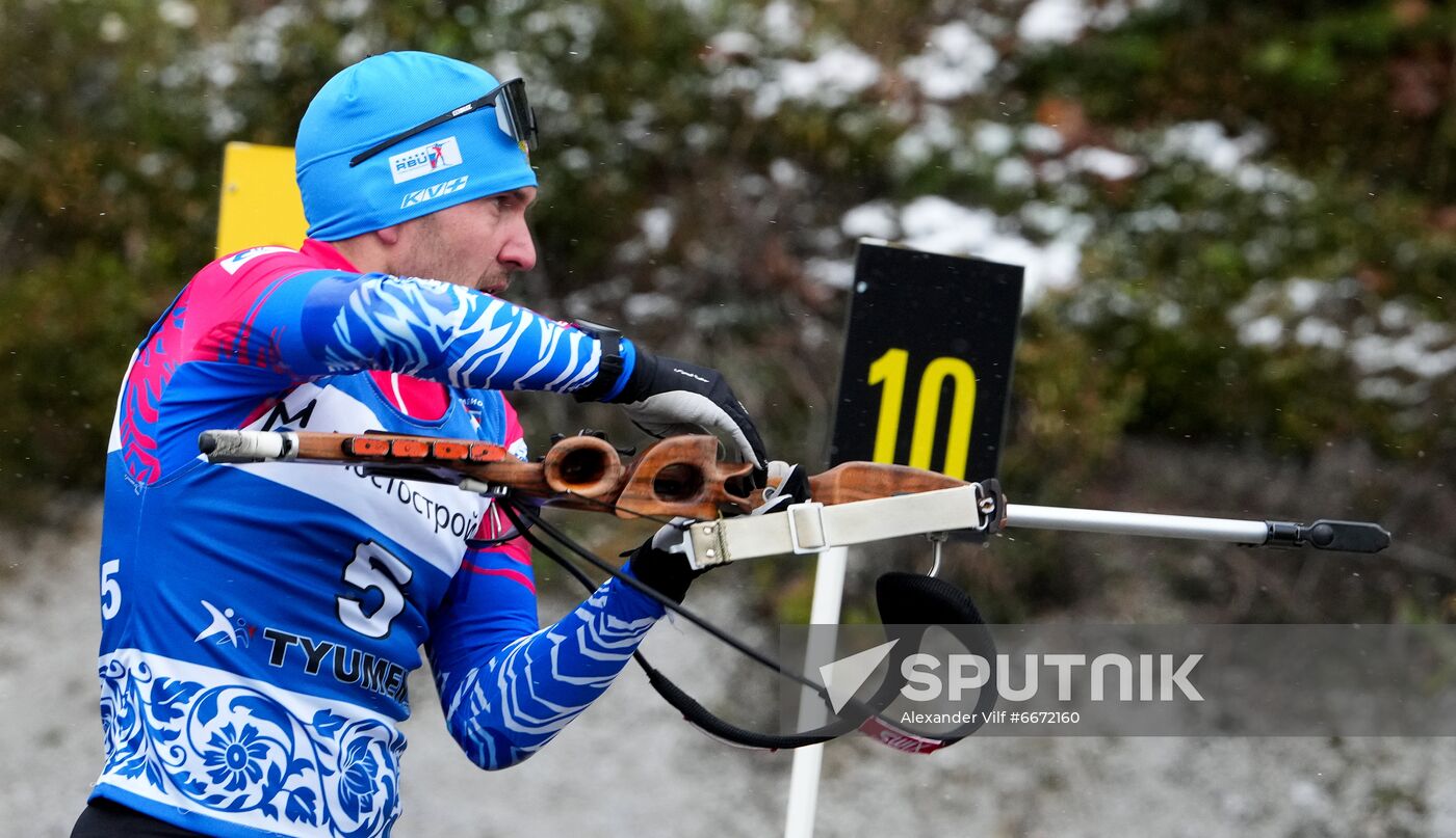 Austria Biathlon Russia Team Training