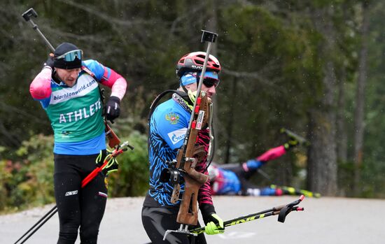 Austria Biathlon Russia Team Training