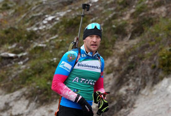 Austria Biathlon Russia Team Training