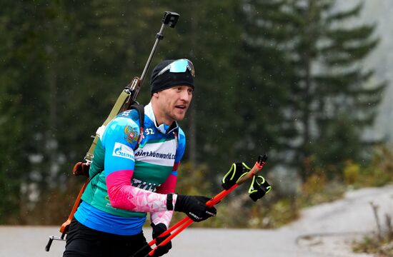 Austria Biathlon Russia Team Training