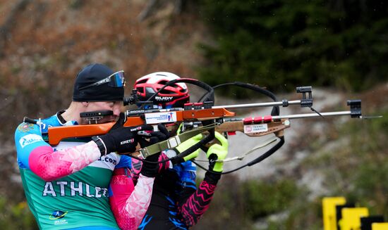 Austria Biathlon Russia Team Training