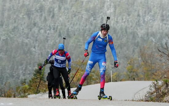 Austria Biathlon Russia Team Training