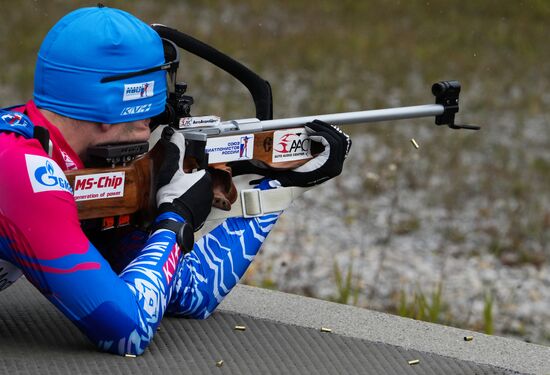 Austria Biathlon Russia Team Training