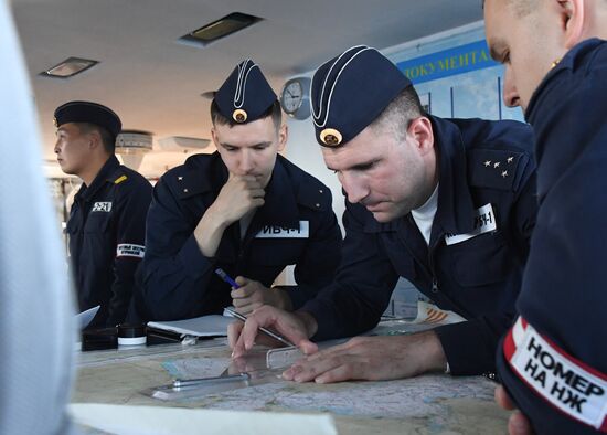 Russia China Joint Naval Drills 