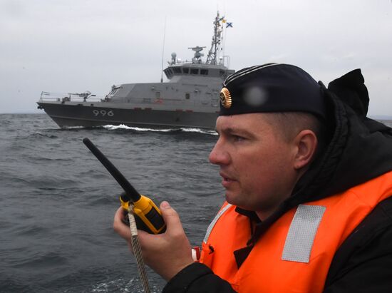 Russia China Joint Naval Drills 