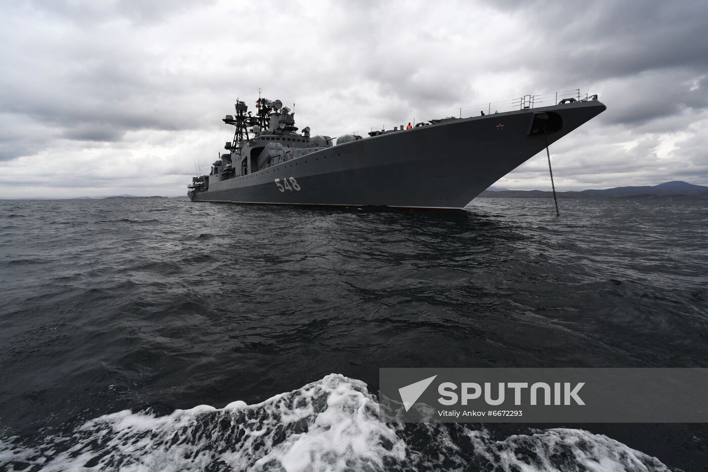 Russia China Joint Naval Drills 