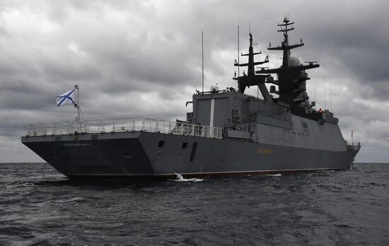 Russia China Joint Naval Drills 