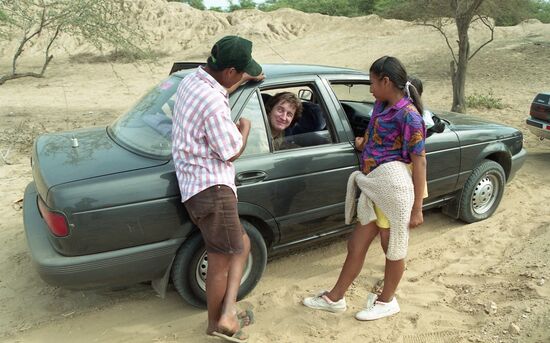 Stage-and-screen actor Leonid Yarmolnik in Peru