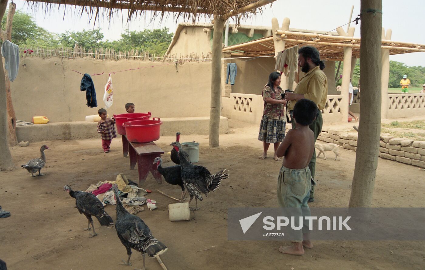 Musician and composer Stas Namin in Peru