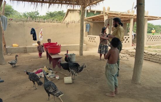 Musician and composer Stas Namin in Peru